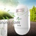 Mini Air Purifier Freshener sanitizer Plug-in Odor Cigarette Smoke Odor Smell Bacteria Dust Eliminator Anion Sterilization Air Cleaner Smoke Filter Home Travel (White) - B07GFQRZVK